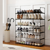 Sekey 6-Tier Metal Shoe Rack – Large Capacity & Space-Saving Storage for All Types of Shoes